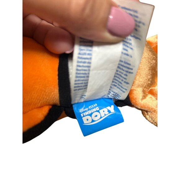 Build-A-Bear Workshop Disney Pixar Finding Dory Nemo Plush Toy 12" Orange & Whit - Picture 5 of 6